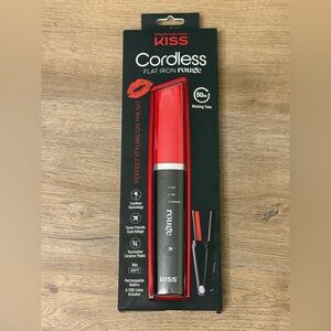 KISS Cordless Flat Iron Rouge